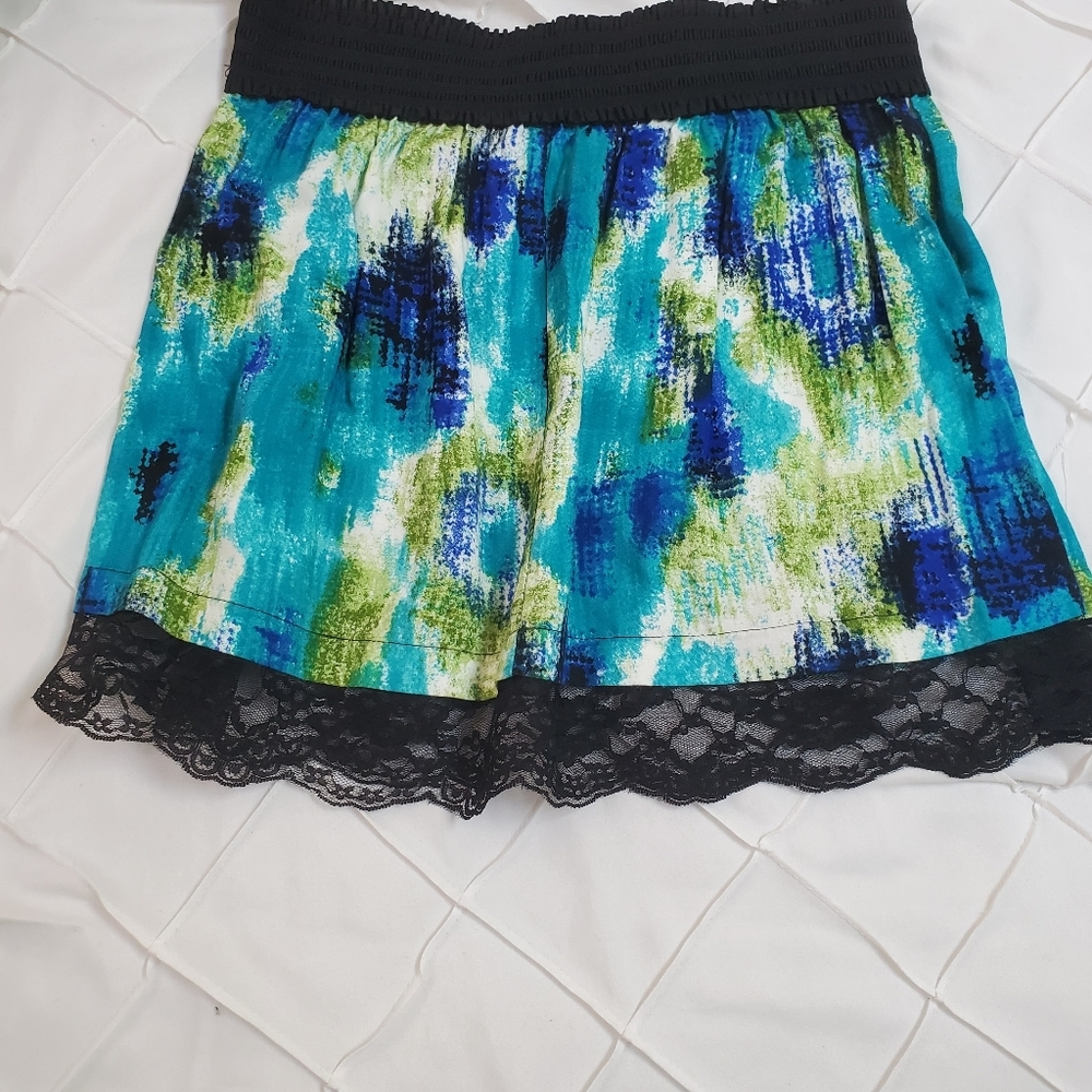 2 for 20* like new green/blue skirt